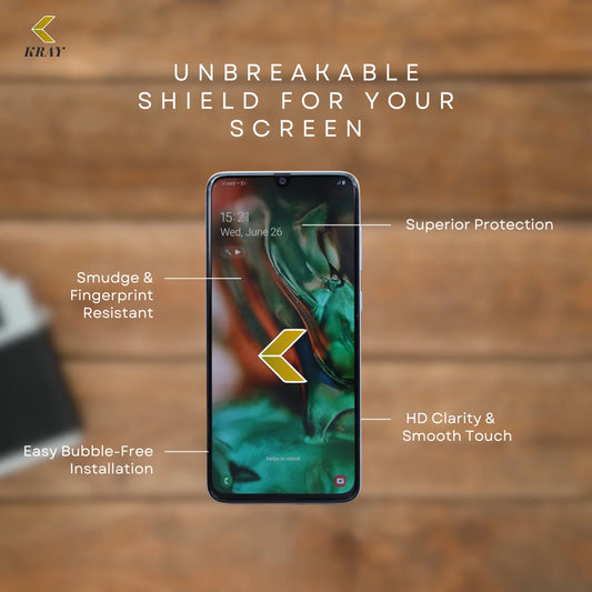 Samsung A70 Tempered Glass – Full Coverage & HD Clarity