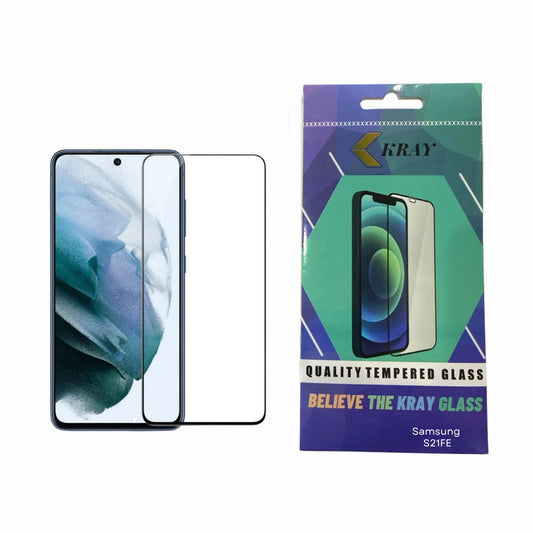 Samsung S21 FE Tempered Glass – HD Clarity & Full Protection